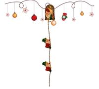 Guirlande Lumineuse De Noël D'Extérieur Lutin Grimpeur Mignon Et Drôle