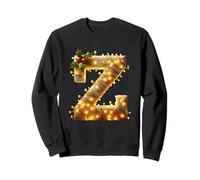 Guirlande Lumineuse de Noël en Forme de Houx Sweatshirt