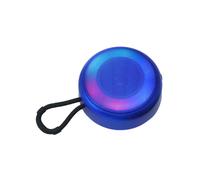 Guirlande lumineuse de Noël Jacenvly pour sapin, enceinte Bluetooth lumineuse colorée, enceinte de bureau portable d'extérieur avec longue