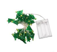 Guirlande lumineuse de Noël LED à piles parfaitement conçue pour une utilisation en intérieur pendant les fêtes de fin d'année (2 mètres et 20 lumières)