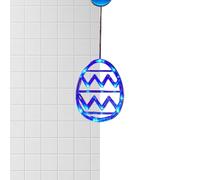 Guirlande lumineuse de Pâques, lumière de lapin de Pâques | Oeufs de Pâques lumineux avec ventouse, décoration de Pâques,Décor de salle de pâques, ornements lumineux de fenêtre de pâques pour Thanksgi