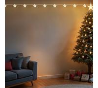 Guirlandes lumineuses LED Décoration de Noël Lumière Étoiles Boules Déco, fonctionnant sur piles Décoration de l'Avent