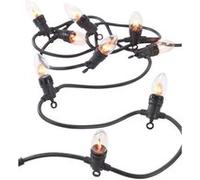 Guirlande lumineuse décorative 4,2 m à 10 ampoules effet flammes [Lunartec]