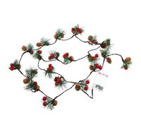 Guirlande Lumineuse Décorative LED 10 Perles, Plastique Bois, Ip54