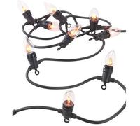 Guirlande lumineuse décorative - LUNARTEC - 4,2 m - 10 ampoules - effet flammes