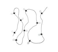 Guirlande Lumineuse d'Extérieur 10 Ampoules LED Transparentes à Couleurs Changeantes - GONALS - ALTOBUY Multicolore G