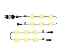 Guirlande lumineuse d'extérieur 12 boules Ampoule LED BOLLY LIGHT 11m avec crochet