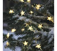 Guirlande Lumineuse d'Extérieur à 50 Étoiles LED