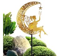 Guirlande Lumineuse d'Extérieur,Guirlande Lumineuse d'Extérieur, Lumière Étoile Lune LED Boule de Verre Romantique Fée Papillon,Le Paysage imperméable l'extérie