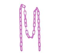 Guirlande Lumineuse d'halloween en Forme de chaîne Orange de 3 m | Décoration saisonnière pour extérieur, Cour, Anniversaire, Bureau, Parc, terrasse, Jardin, Maison, Adolescents, Vacances,