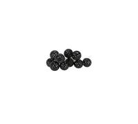 Guirlande lumineuse EDM - esprit de Noël - boules noires - 2,5m - lumière chaude - 10 ampoules LED - 71313