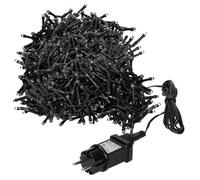 Guirlande lumineuse en grappe ECD Germany 39m 3000 LED blanc chaud minuterie et 8 modes d'éclairage