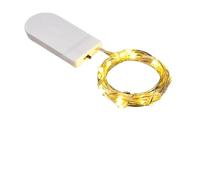 Guirlande Lumineuse Étoilée - Fil De Cuivre À Piles 1 M LED, Fil Scintillant, Mini Lampe Décorative, Bande D'éclairage Flexible, Décoration Économe En Énergie | Guirlandes Lumineuses D'intérieur