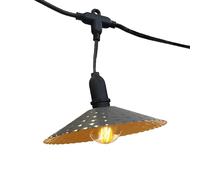 Guirlande lumineuse MINI VINTY LIGHT HYBRID Gris Acier et caoutchouc 6m
