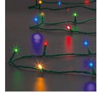 Guirlande solaire multicolore 100 LED 10 mètres ext/int