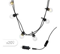 Guirlande Lumineuse Extérieur Lumisky Party Clear 20 Transparent