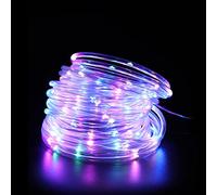 Guirlande Lumineuse Exterieur Solaire, Guirlande LED Lumineuse, 20M 200LED Guirlande Guinguette Solaire 8 Modes Décoration Lumière IP65 avec pour Jardin, Cour, Chemins, Maison, Noël, Mariage(Size:20m)