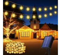 Guirlande Lumineuse Exterieure, 18M 100 LED Guirlande Solaire Exterieur