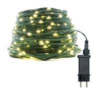 Guirlande Lumineuse Exterieure 60 Metre Noel, 60 m 600 LED 8 modes d'éclairage Fil de cuivre pur IP44 étanche pour l'extérieur et l'intérieur Guirlande lumineuse pour jardin, fête, Noël, Halloween
