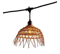 Guirlande exotique HAWAI LIGHT Bois clair Polypropylène 6M 10xE27