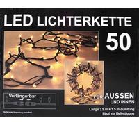 Guirlande lumineuse extérieure à LED 50 lumières 3,9m