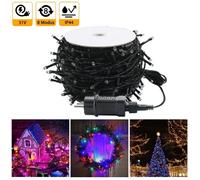 Guirlande lumineuse extérieure UISEBRT - 1000 LED Coloré - 100m - 8 Modes d'éclairage