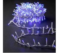 Guirlande lumineuse - FEERIC LIGHTS & CHRISTMAS - 500 LED - 12m - Blanc Froid & Bleu - Extérieur