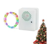 Guirlande Lumineuse Féerique,10 Mètres Guirlande LED Décorations de Noël | Décoration Fête avec Détection Musicale pour Salon Jardin Intérieur Cheminée Halloween Patio