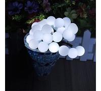 Guirlande Lumineuse féérique à LED, Boules Lumineuses, éclairage décoratif intérieur/extérieur à Piles, Guirlande Suspendue de 9,75 m (32 Pieds) avec 80 LED, idéale pour Le Camping