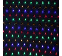 Guirlande lumineuse - Guirlande plate basse tension RGBY 10 m, idéale pour la décoration, entrelacement de 10 lumières LED à économie d'énergie.
