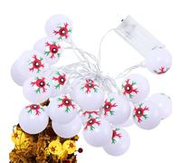 Guirlande Lumineuse Œil - Lanterne Sphère Œil | Éclairage Fête Halloween | Décor Alimenté Piles Pour Arbre Clôture Fenêtre Jardin Rebord Véranda Terrasse Mur Intérieur | Lampe Maison