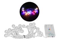 Guirlande Lumineuse LED 20 puces Lumineuses éclairage d é coratif à 360 ° | Créez une ambiance romantique et confortable avec des guirlandes lumineuses LED flexibles et moulables pour la décoration de