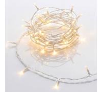 Guirlande lumineuse LED à piles Couleur blanc chaud ou blanc froid warmweiß - 50 LED