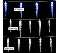 Guirlande lumineuse LED avec stalactites Intérieur extérieur Décoration de Noël
