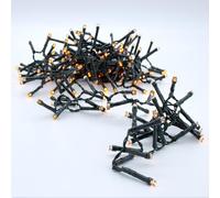 Guirlande lumineuse LED blanc chaud pour l'intérieur et l'extérieur - 400 LED/20 m - Éclairage décoratif de Noël alimenté par électricité - Jardin Avent Hiver Lumière d'ambiance Éclairage d'arbre