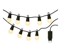 Guirlande lumineuse LED blanche chaude pour intérieur - Design moderne et élégant, câble de 5 m avec minuterie incluse