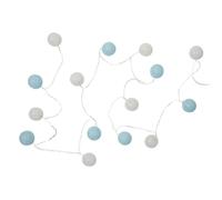 Guirlande Lumineuse Led ""Boule"" 360cm Blanc & Bleu