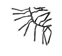 Guirlande lumineuses ECD Germany Guirlande Lumineuse LED Cluster 14m 700 LED Extra Blanc Chaud, 8 Modes,