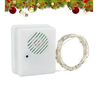 Guirlande lumineuse LED - Éclairage en fil de cuivre de fée, guirlande Twinkle à batterie | Cascade murale décorative de 33 pieds, corde de rideau mural de fenêtre, corde de rideau d'ambiance pour