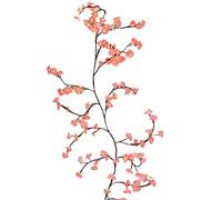 Guirlande lumineuse LED en forme de branche d'arbre pour mur | Guirlande de fleurs roses en saule, 8 modes, décorations murales d'intérieur pour maison, chambre, fenêtre, porte, Noël, mariage