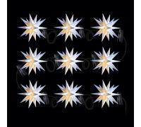 Guirlande lumineuse LED Étoiles de l’Avent Baby DecoTrend blanc