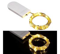 Guirlande lumineuse LED - Guirlande lumineuse à piles, guirlande lumineuse étoilée en fil de cuivre de 1 m | Guirlandes lumineuses LED de Noël, guirlandes lumineuses de Noël d'intérieur pour le Nouvel