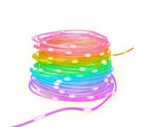 Guirlande lumineuse LED intelligente, WLAN, changement de couleurs, variateur, e