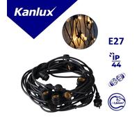 Guirlande lumineuse LED jardin 10x E27 max.10W 11mb GRL 35754