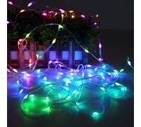 Guirlande LED Lampe de Chambre Déco RGB Changeur de Couleur Usb-C L 1000 CM