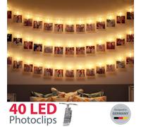 Guirlande lumineuse LED photos 5m bande décorative éclairage noel calendrier