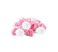 Guirlande Lumineuse Led Rose 6M 40 Lumières Pour La Saint Valentin Rose Et Blanc MK33