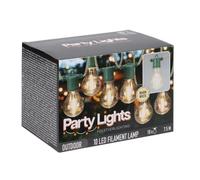 Guirlande lumineuse LED sur corde de jute