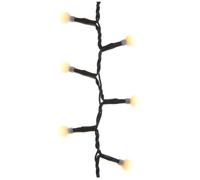 Guirlande scintillante sphérique compact EDM - esprit de noël - 14m - lumière chaude - 500 ampoules LED - 71026 G