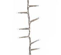 Guirlande lumineuse - Luxe - 11 m - 500 LED - Blanc froid - Éclairage clignotant